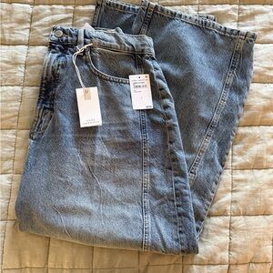 Good American Blue Flare & Wide Leg Jeans